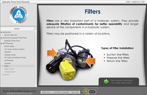 screenshot Hydraulic Filters for ROV